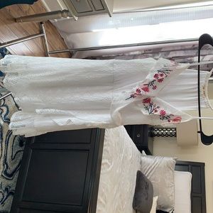 White Lacey dress